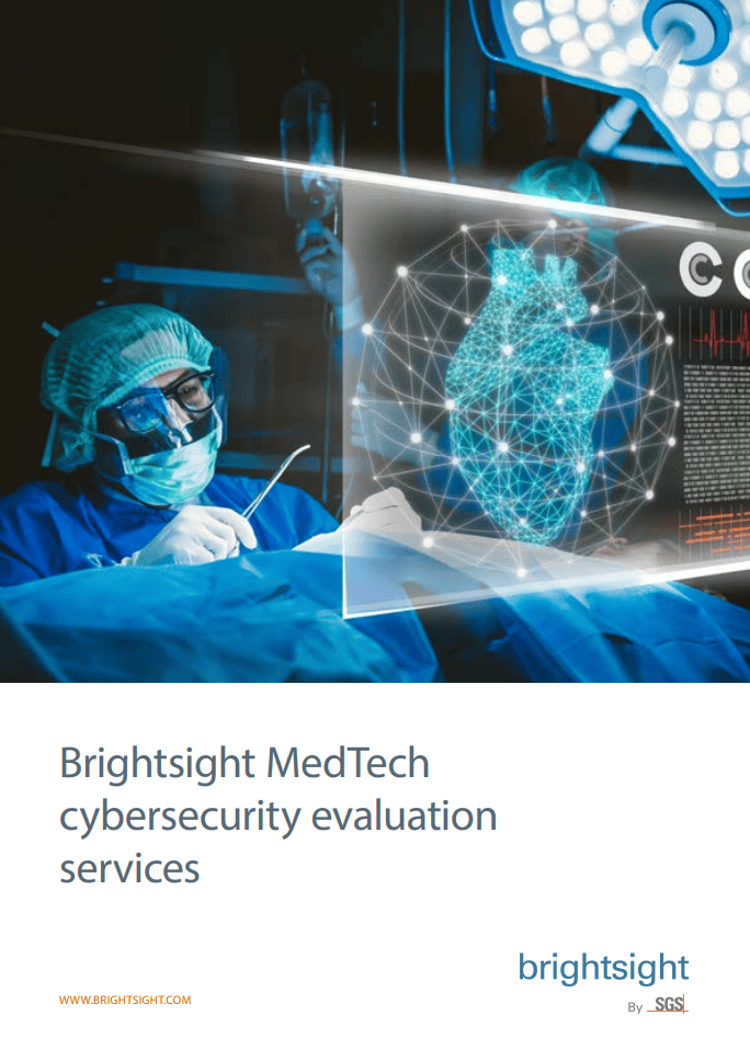 Brightsight MedTech cybersecurity evaluation services